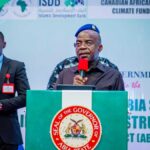 Alex Otti, Governor of Abia State, speaking at a public event