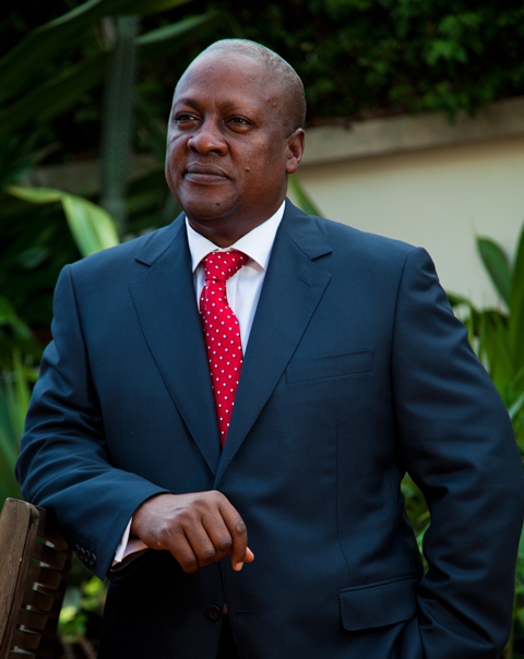 Professional portrait of John Dramani Mahama, Ghanaian politician and former President.